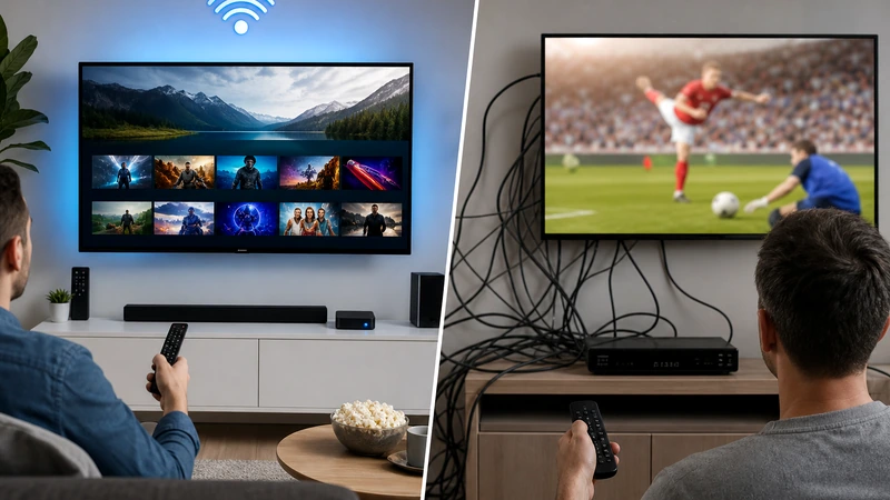 IPTV Kabellos vs. Kabel 2026